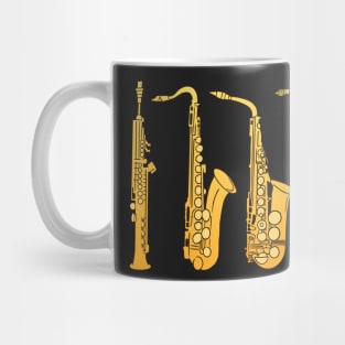 Saxophone family gift idea Mug